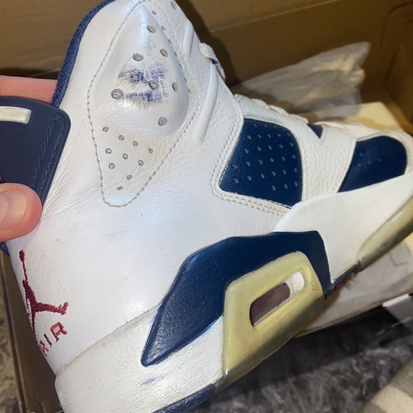Used Jordan VI 6 Olympics - Picture 5 of 6